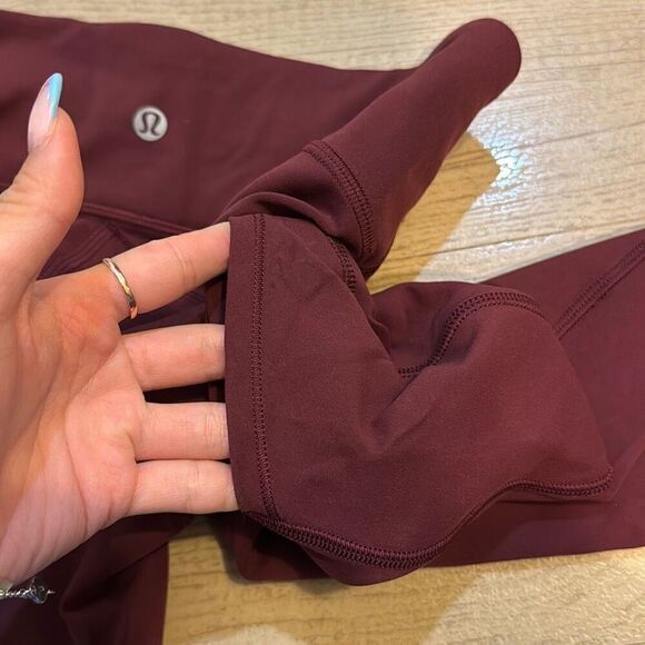 Lululemon Women's Invigorate High-Rise Tight 25" Dark Terracotta W5CQFS Sz 6 - Picture 5 of 6
